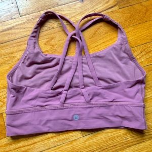 Lululemon dusty pink sports bra size 8
